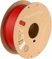 Photos - 3D Printing Material Polymaker PolyTerra PLA Army Red 1kg 1 kg  red