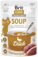 Photos - Cat Food Brit Care Soup Duck 75 g 