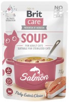 Photos - Cat Food Brit Care Soup Salmon 75 g 
