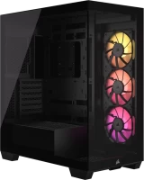 Photos - Computer Case Corsair iCUE 3500X RGB black