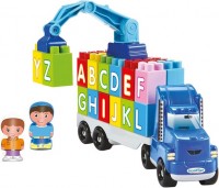 Photos - Construction Toy Ecoiffier Truck with Crane and Letters 3352 