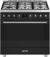 Photos - Cooker Smeg Classica C9GMMB2 black