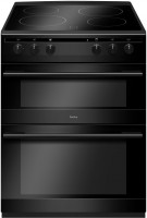 Photos - Cooker Amica AFC6520BL black