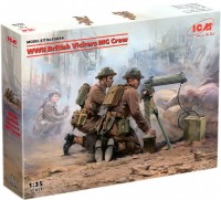 Photos - Model Building Kit ICM WWII British Vickers MG Crew (1:35) 