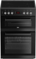 Photos - Cooker Beko EDC 634 K black