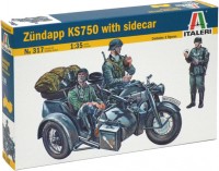 Photos - Model Building Kit ITALERI Zundapp KS750 with Sidecar (1:35) 