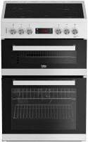 Photos - Cooker Beko EDC 634 W white