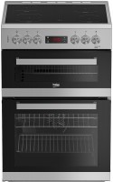 Photos - Cooker Beko EDC 634 S silver