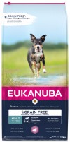 Photos - Dog Food Eukanuba Grain Free Adult S/XL Breed Duck 12 kg 