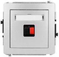 Photos - Socket Karlik Deco 7DGG-1 silver