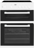 Photos - Cooker Beko KDC 611 W white