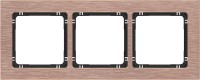 Photos - Socket / Switch Plate Karlik Deco 9-12-DRA-3 