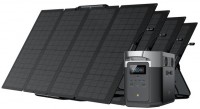 Photos - Portable Power Station EcoFlow DELTA Max 2000 + 4SP160W 