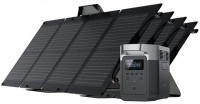 Portable Power Station EcoFlow DELTA 1300 + 4SP110W 