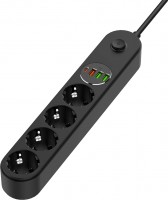 Photos - Surge Protector / Extension Lead ColorWay CW-CHE44PDB 