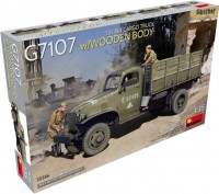 Photos - Model Building Kit MiniArt G7107 15t 4x4 Cargo Truck with Wooden Body (1:35) 