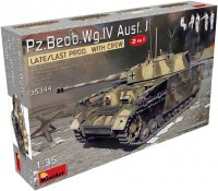 Photos - Model Building Kit MiniArt Pz. Beob. Wg.IV Ausf J Late/Last Prod 2 in 1 with Crew (1:35) 