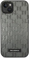 Case Karl Lagerfeld Saffiano Mono Metal Logo for iPhone 14 Plus 
