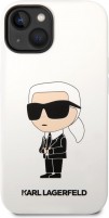 Photos - Case Karl Lagerfeld Silicone Ikonik for iPhone 14 
