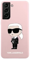 Photos - Case Karl Lagerfeld Silicone Ikonik for Galaxy S23+ 