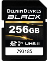 Photos - Memory Card Delkin Devices BLACK SD UHS-II V90 256 GB