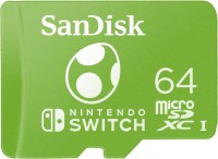 Memory Card SanDisk Nintendo Switch microSDXC Yosi Edition 64 GB