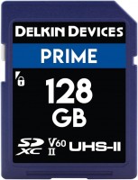 Photos - Memory Card Delkin Devices PRIME UHS-II V60 SDXC 128 GB