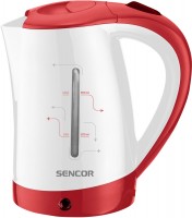 Photos - Electric Kettle Sencor SWK 150RD 1100 W 0.5 L  red