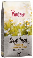 Photos - Dog Food Purizon Single Meat Chicken with Camomile Blossoms 12 kg 
