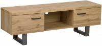 Photos - Mount/Stand Beliani TV Stand TIMBER 