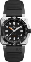 Photos - Wrist Watch Bell & Ross BR0392-D-BL-ST/SRB 