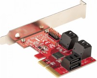 Photos - PCI Controller Card Startech.com 6P6G-PCIE-SATA-CARD 