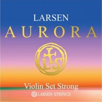 Photos - Strings Larsen Aurora Violin String Set 4/4 Size Heavy 