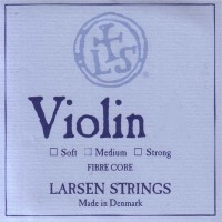 Photos - Strings Larsen Violin String Set E Loop End 