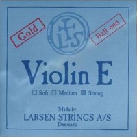 Photos - Strings Larsen Violin E String Gold Plated Ball End Heavy 