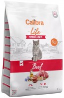 Photos - Cat Food Calibra Cat Life Sterelised Beef 6 kg 