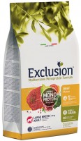 Photos - Dog Food Exclusion Adult Large Beef 12 kg 