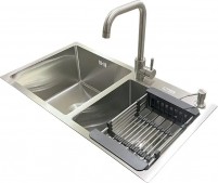 Photos - Kitchen Sink Romzha Arta U-700SDN B RO41570 750х450