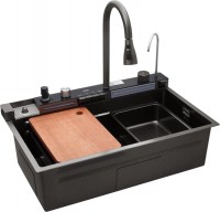 Photos - Kitchen Sink KRONER Schwarze-SET7546ARTHM CV033375 750x460