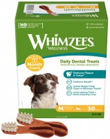 Photos - Dog Food Whimzees Dental Treasts Toothbrush M 30