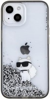 Photos - Case Karl Lagerfeld Liquid Glitter Choupette for iPhone 15 
