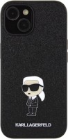 Photos - Case Karl Lagerfeld Fixed Glitter for iPhone 15 