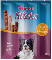 Photos - Dog Food Rocco Sticks Beef/Chicken 120 g 4