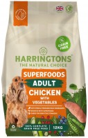Photos - Dog Food Harringtons Adult All Breeds Grain Free Chicken 12 kg 