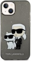 Photos - Case Karl Lagerfeld Glitter Karl's and Choupette for iPhone 14 Plus 