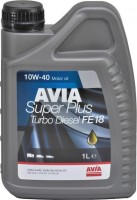 Photos - Engine Oil Avia Super Plus Turbo Diesel FE18 10W-40 1 L