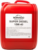 Photos - Engine Oil Norvego Super Diesel 15W-40 10 L