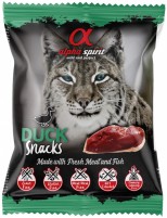 Photos - Cat Food Alpha Spirit Cat Duck Snacks  50 g