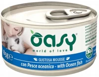 Photos - Cat Food OASY Natural Range Adult Ocean Fish 85 g 