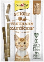 Photos - Cat Food GimCat Sticks Turkey/Rabbit 20 g 